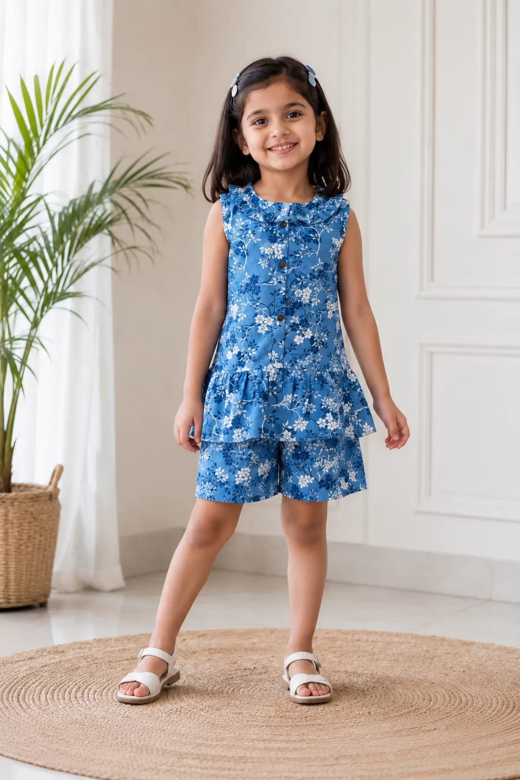 Baby Girl Tops & Shorts Set-3Ps Combo MBGTSC-401 view 3
