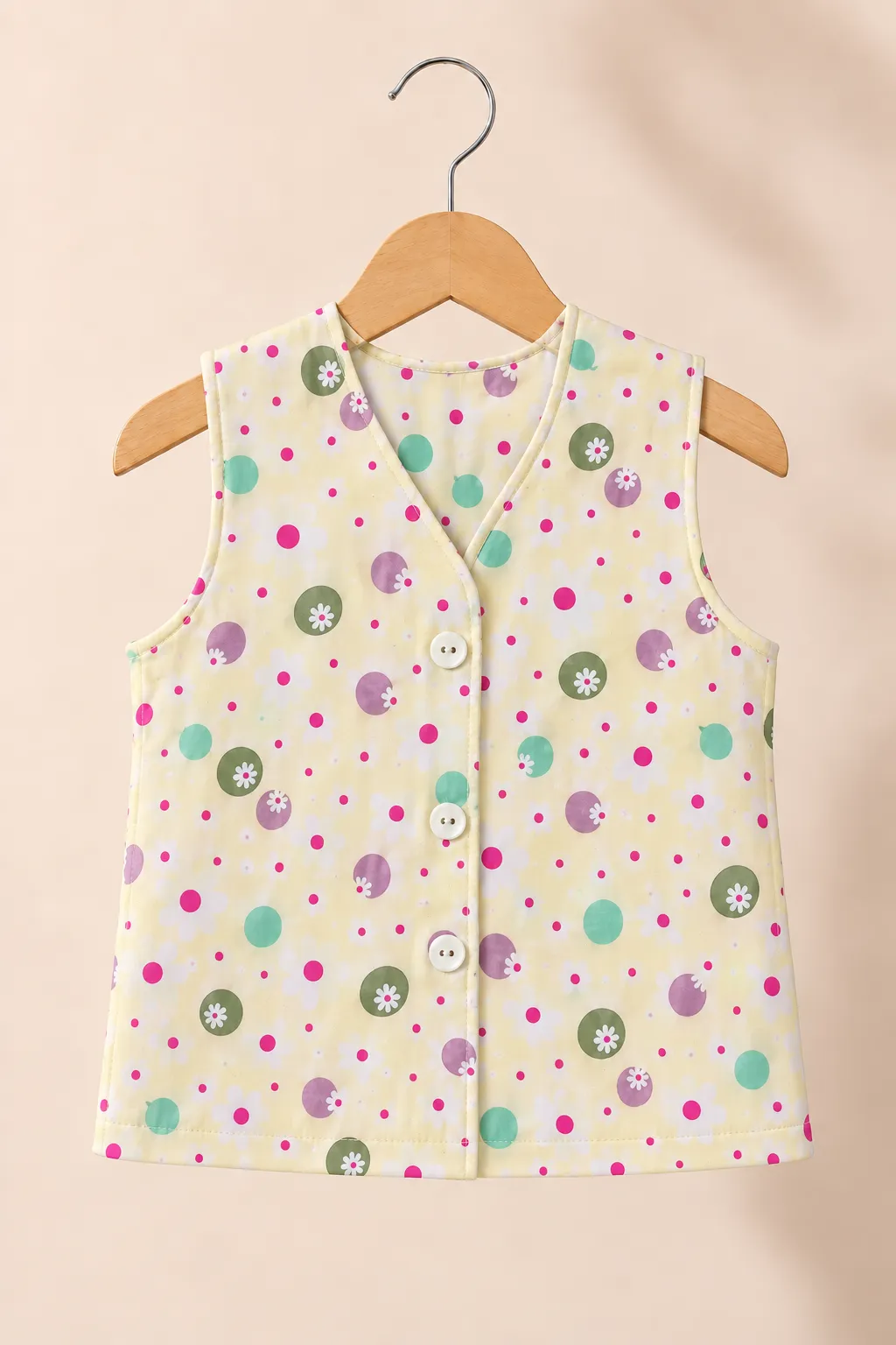 Newborn Girl Kids Dress 5 Pcs Combo MKNBDC-953 view 2