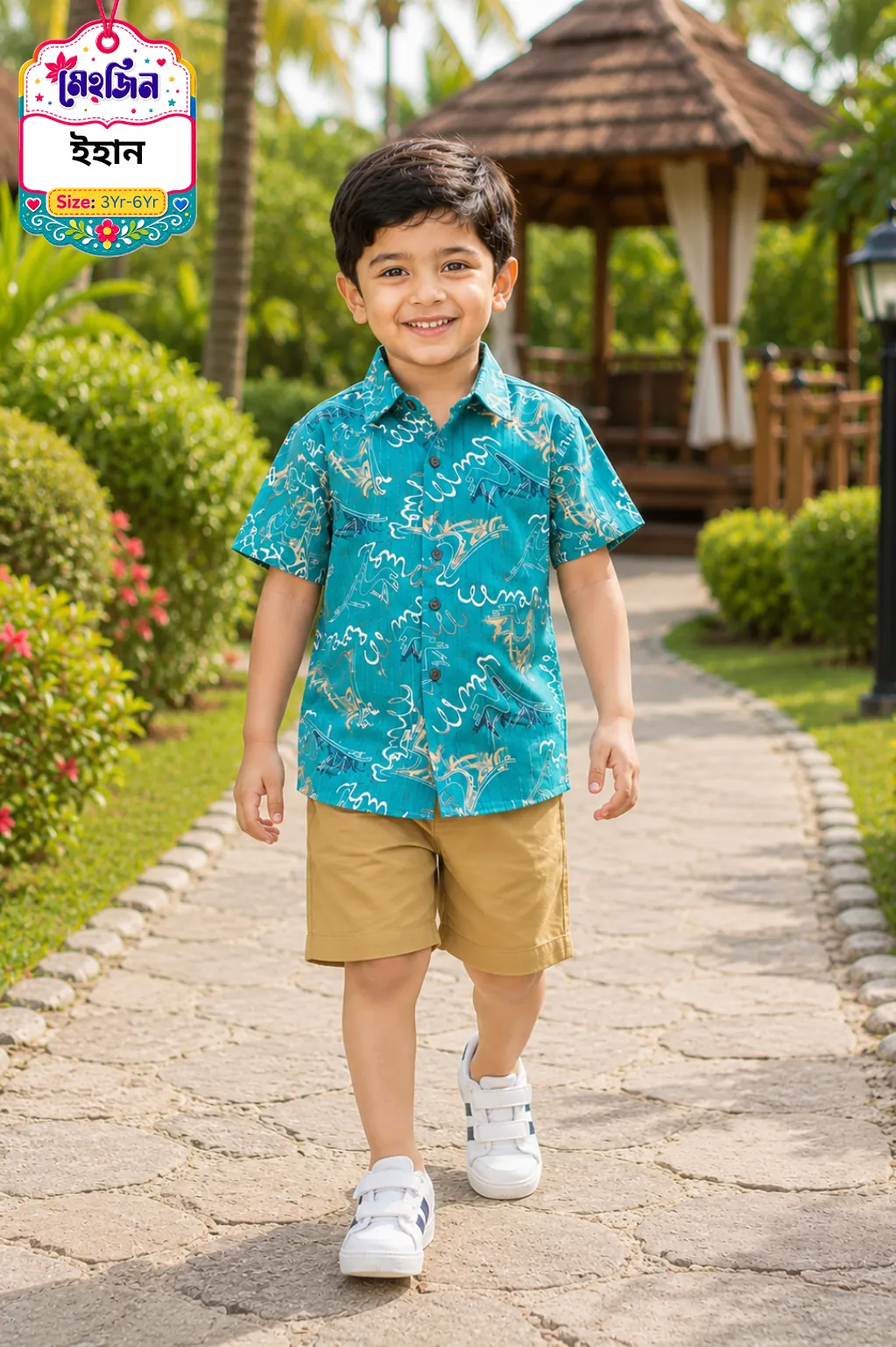 Boys Shirt & Pant 3Ps Combo - MBSPC-902 view 3